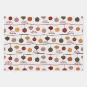 Schattige gezellig Whimsical Scandinavisch Inpakpapier Vel (Voorkant 3)