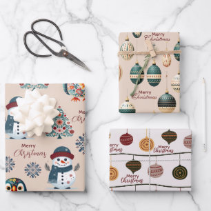 Schattige gezellig Whimsical Scandinavisch Inpakpapier Vel