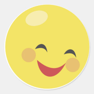 Schattige gezicht Stickers