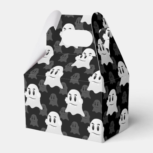 Schattige Ghost Blob-ontwerp Bedankdoosjes (Voorkant Zijde)