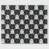 Schattige Ghost Blob-ontwerp Cadeaupapier (Vlak)
