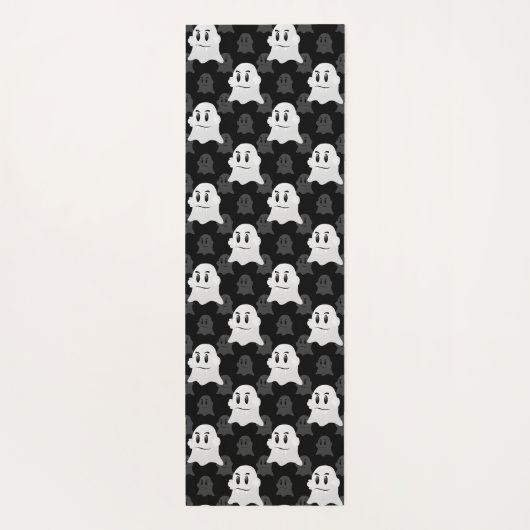 Schattige Ghost Blob-ontwerp Yogamat (Achterkant)
