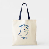 Schattige Ghost Don't Boo, stem! Canvas tas (Achterkant)