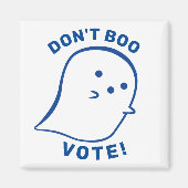 Schattige Ghost Don't Boo, stem! Magneet (Voorkant)
