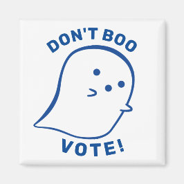 Schattige Ghost Don't Boo, stem! Magneet