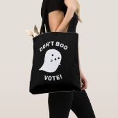 Schattige Ghost Don't Boo, stem! Schouder Canvas t Tote Bag (Dichtbij)