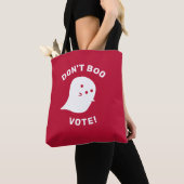 Schattige Ghost Don't Boo, stem! Schouder Canvas t Tote Bag (Dichtbij)