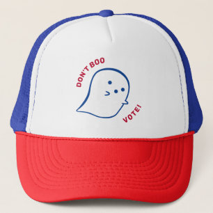 Schattige Ghost Don't Boo, stem! Trucker Hat Pet