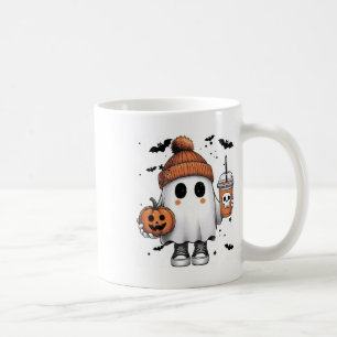 Schattige Ghost Drink Koffie Halloween Ghost Coffe Koffiemok