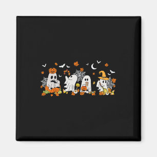 Schattige Ghost Drink Koffie Halloween Herfst Ghos Magneet
