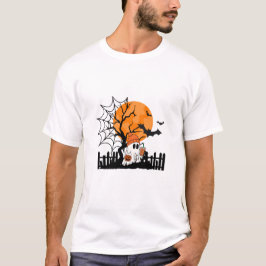 Schattige Ghost Drink Pumpkin Spice Halloween T-shirt