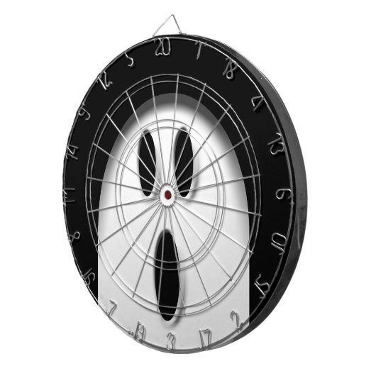 Schattige Ghost Face Boo Halloween Party Games Dartbord (Voorkant Rechts)