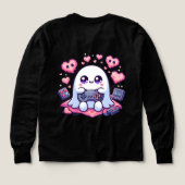 Schattige Ghost Gamer – Boo Player One is klaar vo (Achterkant)