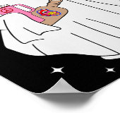 Schattige Ghost Halloween Kostuum Boujee Boo-jee S Poster (Hoek)