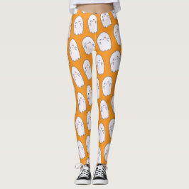 Schattige Ghost Halloween kostuum Legging