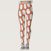Schattige Ghost Halloween kostuum Legging (Voorkant)