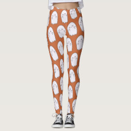 Schattige Ghost Halloween kostuum Legging