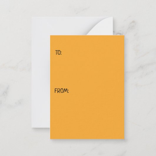 Schattige Ghost Happy Haunting Halloween Classroom Notitiekaartje (Achterkant)