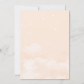 Schattige Ghost Herfst Halloween Baby shower Kaart (Achterkant)