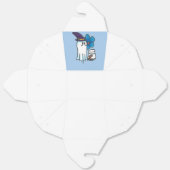 Schattige Ghost Kurt Spoopyton Favoriete Boxes Bedankdoosjes (Ongevouwen)