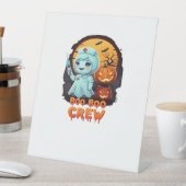Schattige Ghost Nurse - Boo Boo Crew Halloween Fun Reclamebord Met Voetstuk (Insitu)