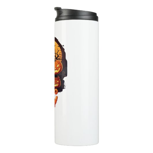 Schattige Ghost Nurse - Boo Boo Crew Halloween Fun Thermosbeker (Geroteerd rechts)