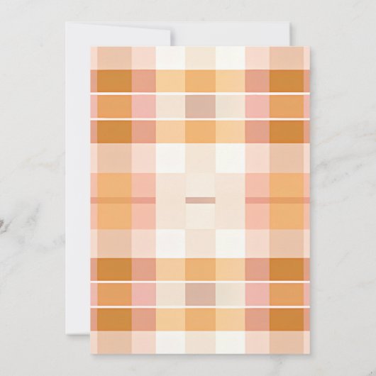 Schattige Ghost Spooky Sinaasappel en Black Happy  Feestdagenkaart (Achterkant)