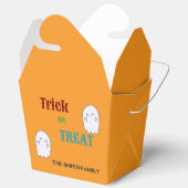 Schattige Ghost Trick or treat Halloween Bedankdoosjes (Open)