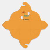 Schattige Ghost Trick or treat Halloween Bedankdoosjes (Ongevouwen)