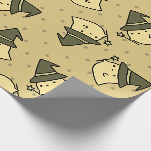 Schattige Ghost Wrapping Paper Cadeaupapier (Hoek)