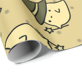 Schattige Ghost Wrapping Paper Cadeaupapier (Rol Hoek)