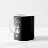 Schattige Ghosts Ice Coffee - Halloween Ghost Coff Koffiemok (Voorkant links)