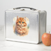 Schattige Ginger Tabby Cat Classic T-shirt (In situ)