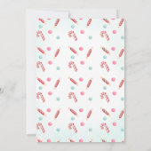 Schattige Gingerbread House Verjaardag Dank u kaar Kaart (Achterkant)