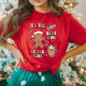 Schattige Gingerbread Man Kerst T-shirt