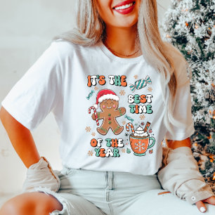 Schattige Gingerbread Man Kerst T-shirt