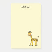 schattige giraf post-it® notes (Voorkant)