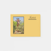 Schattige Giraffe die zijn hoofd boven de bomen ho Post-it® Notes (Voorkant)
