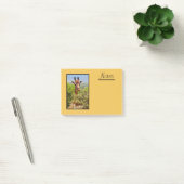 Schattige Giraffe die zijn hoofd boven de bomen ho Post-it® Notes (Kantoor)