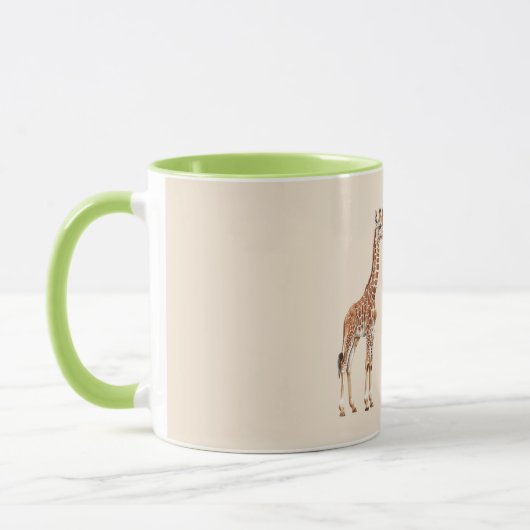 Schattige Giraffe Dier Mok (Links)