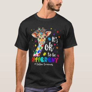 Schattige Giraffe Dieren Mannen Vrouwen Kinderen A T-shirt
