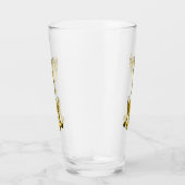 Schattige Giraffe Glass Glas (Rechts)