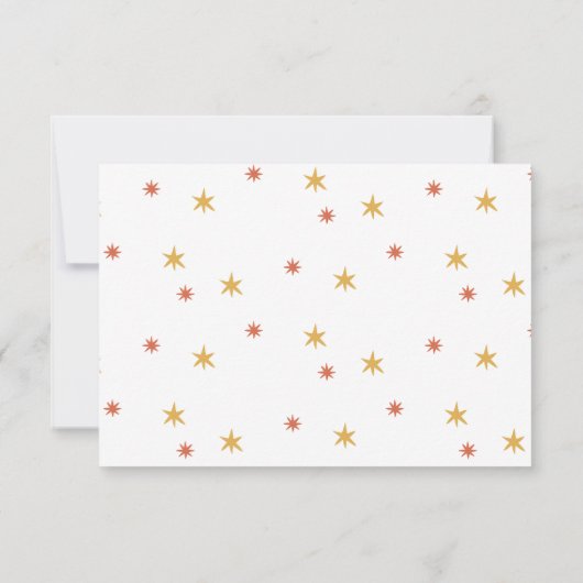 Schattige giraffe. Grappig dier safari kinderverja Bedankkaart (Achterkant)