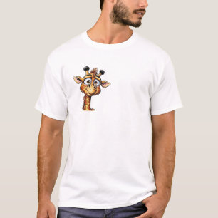 schattige Giraffe in actie! T-shirt