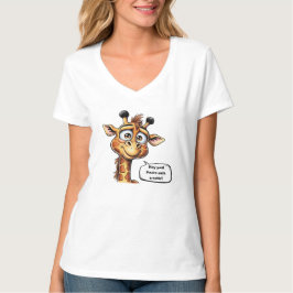 schattige Giraffe in actie! T-shirt