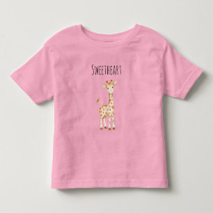 Schattige Giraffe  Kinder Shirts