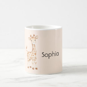 Schattige Giraffe Koffiemok