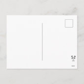 Schattige Giraffe Lovers Feestdagenkaart (Achterkant)