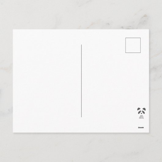 Schattige Giraffe Lovers Feestdagenkaart (Achterkant)