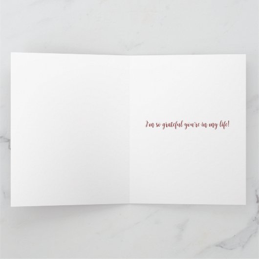 Schattige Giraffe Lovers Kaart (Binnen)